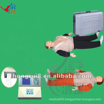 ISO Highly Advanced Adult CPR training manikin, ACLS Manikin, BLS Dummy